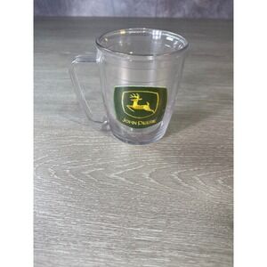 John Deere Clear Acrylic Insulated Mug with Handle Officially Licensed Farm